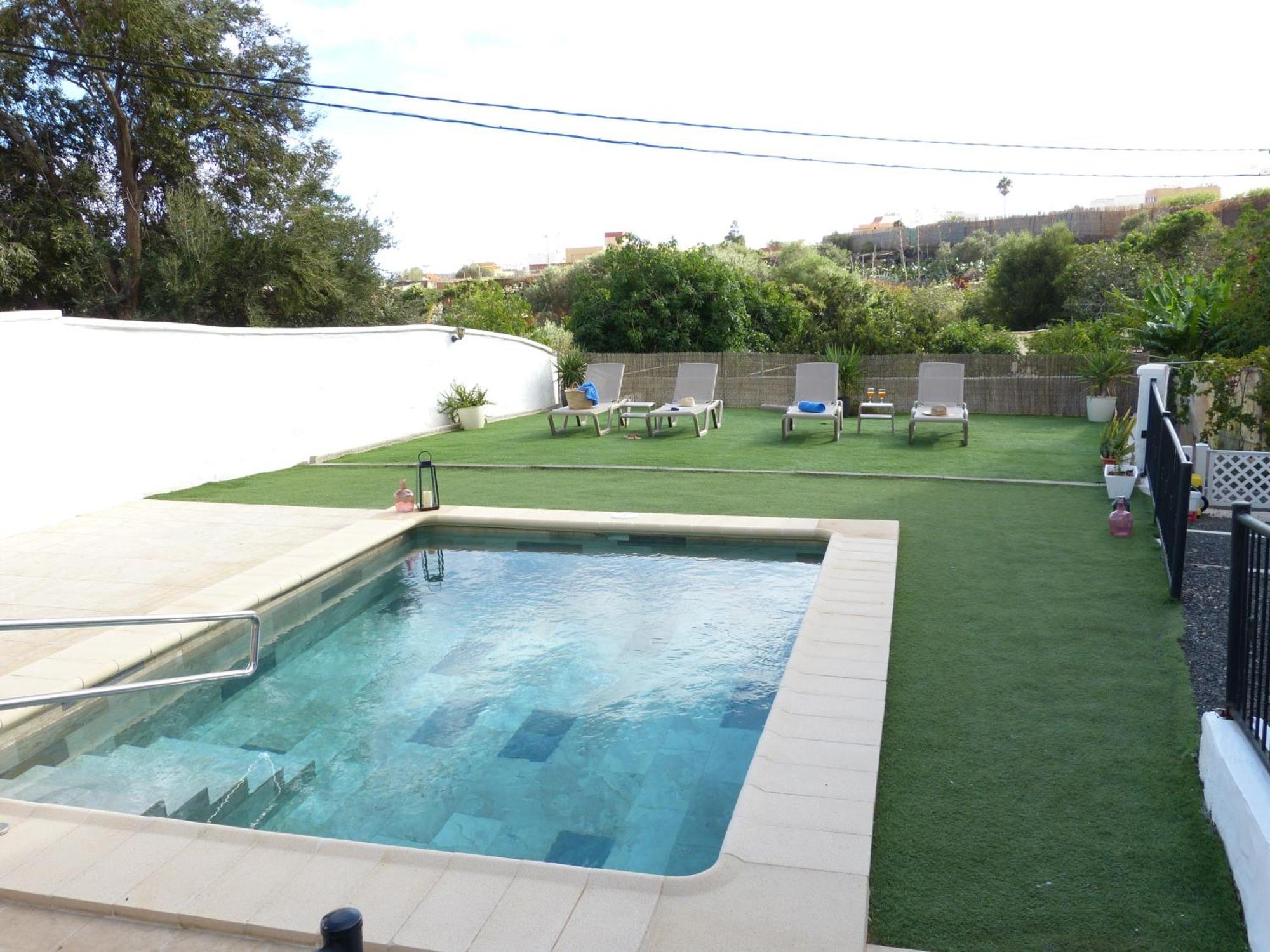 Villa Alto Arena Piscina Privada Climatizada Ingenio Exterior foto